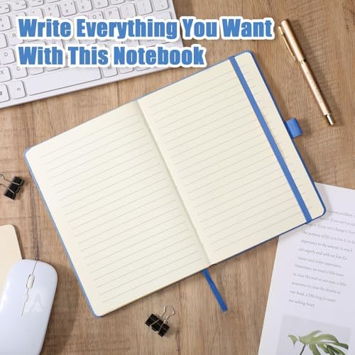 Laumoi 28 Pack A5 PU Leather Lined Notebook Journal, Bright Colors,Simple - Image 6