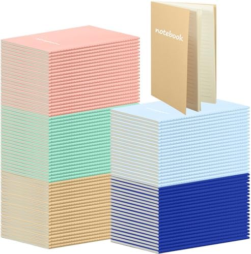 Mimorou 100 Pcs A5 Journals Notebooks Bulk,Bright Color,Lined by Mimorou