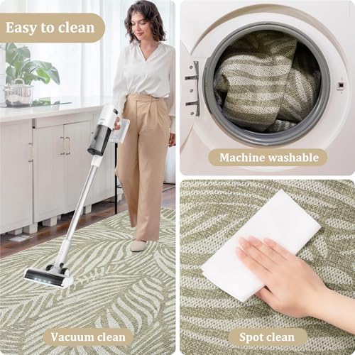 Office Chair Mat for Hardwood Floor, 60"x45" Easy Glide Computer Desk Mat Protector for Rolling Chair Under Desk Rug Nonslip Backing, Machine Wash, (Modern) - Image 6