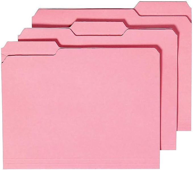 Staples Reinforced Colored File Folders, Letter Size, 3‑Tab, Heavy‑Duty Design, Assorted Colors, 250/Box - Image 6