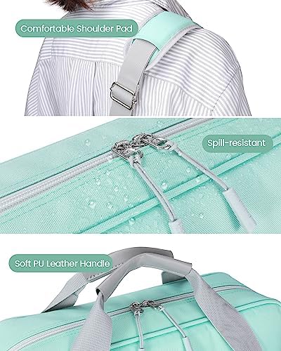 4 Inch Zipper Binder 3 Ring with Shoulder Strap,Tough/Multi-Pocket - Image 4