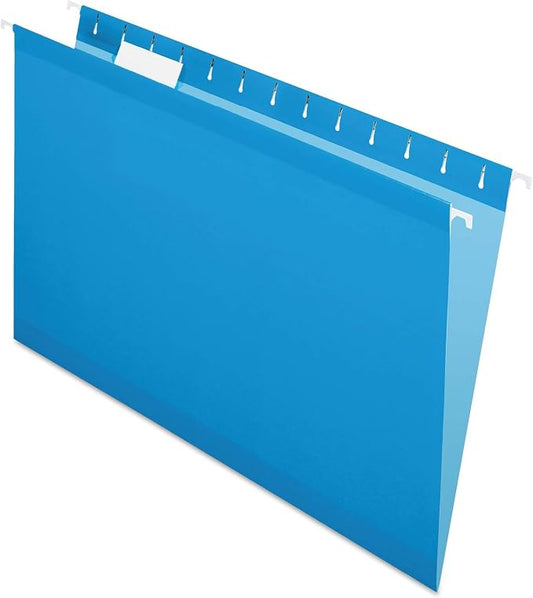 Pendaflex Hanging File Folders, Legal Size, Blue (PFX415315BLU) (Pack of 10) by TOPSProducts