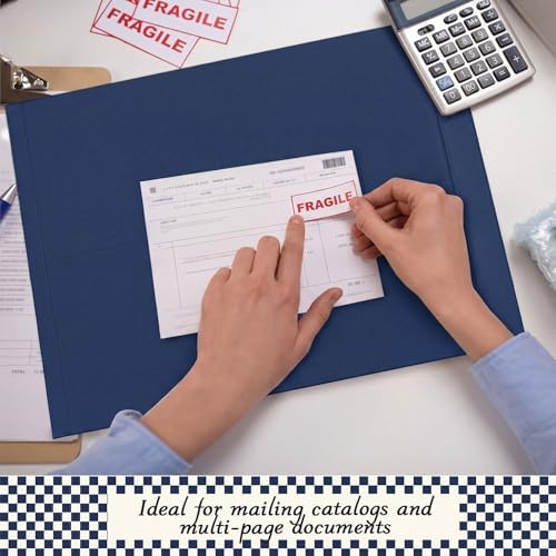 Motipuns 50 Pcs 14'' x 18'' Large Mailing Envelopes 32lb with Gummed Flaps - Image 6