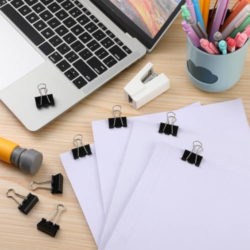 Jetec 100 Pcs Extra Large Binder Clips 2 Inch Binder Clips Bulk, Black - Image 6