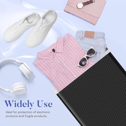 Fuxury Bubble Mailers Bulk 14.5x20" 120 Pack Black Large Padded Envelopes - Image 5