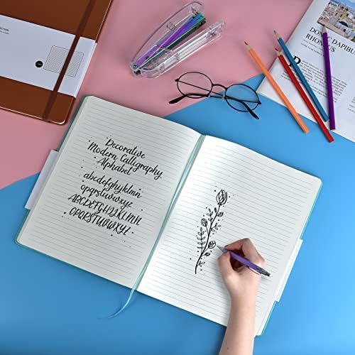 Coopay 12 Pack B5 Notebooks Journal College Ruled Composition Notebooks Classic Hardcover Lined Journals for Office Home School Business Writing Notes, 10.2" x 7.5", 100GSM Thick Paper (Multicolor) - Image 6