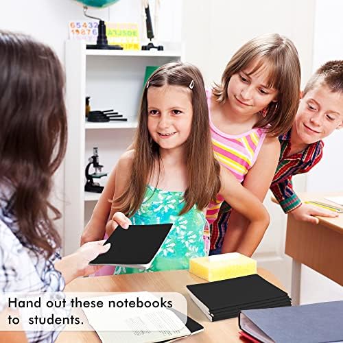 feela 36 Pack Soft Cover Journal Bulk, Lined Blank Travel Journal for Women Men Writing, Notebooks College Ruled for Work, Note Taking Notebook School Business Supplies, 8.2” x 5.5”, A5, Black - Image 7