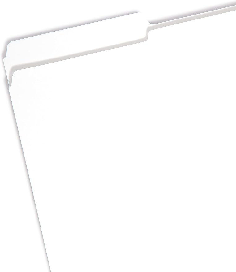 Smead File Folder, Reinforced 1/3-Cut Tab, Legal Size, White, 100 per Box (17834) - Image 2