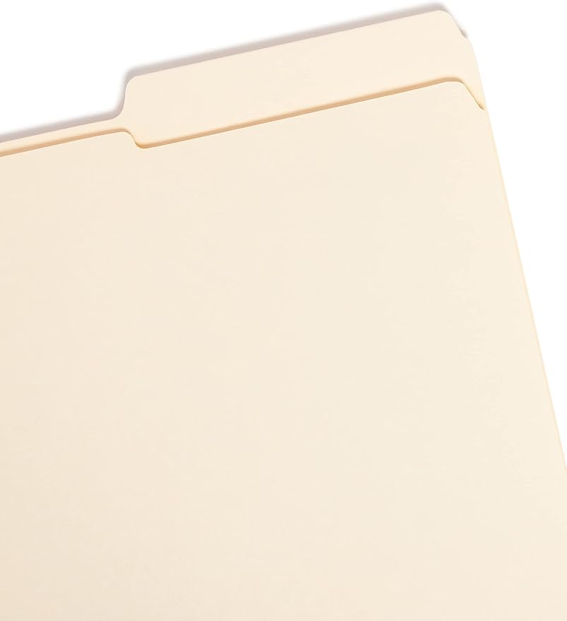 Smead File Folder, Reinforced 1/3-Cut Tab, Right Position, Legal Size, Manila, 100 per Box (15337) - Image 2