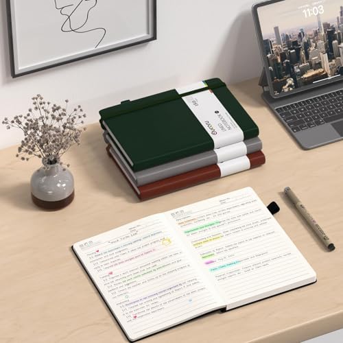 Oucaru 2 Pack A5 Lined Journal Notebook for Writing, 180 Pages - Image 7