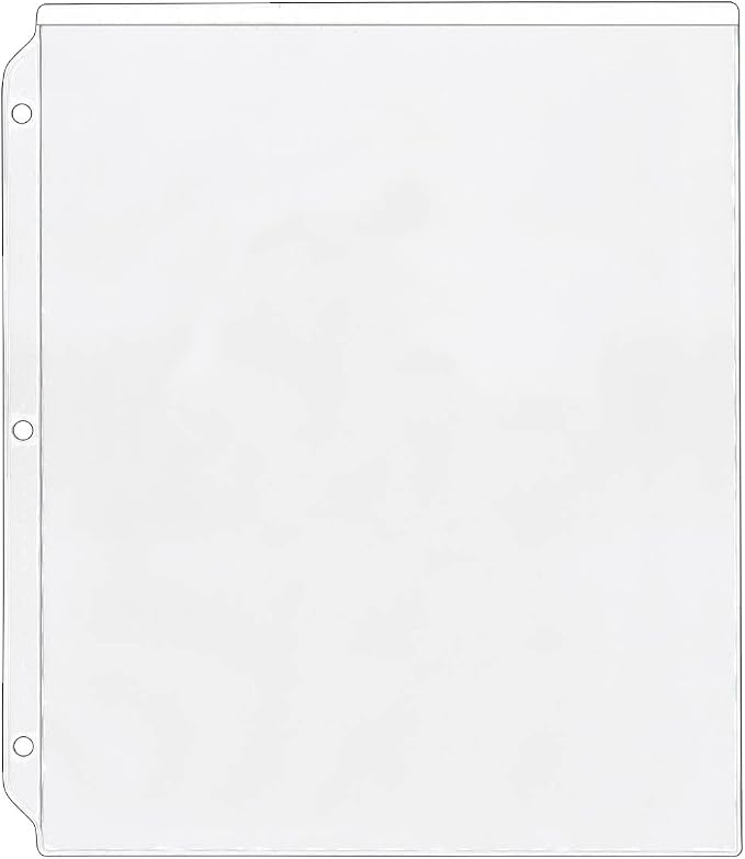 StoreSMART® - Plastic Sheet Protectors - 9" x 12" - 25-Pack - SPT750-25 by StoreSMART