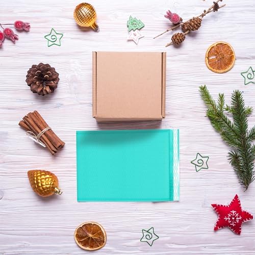Teal Bubble Mailers 10x13, Self Seal Poly Padded Envelopes, 100 Pack Bulk - Image 6