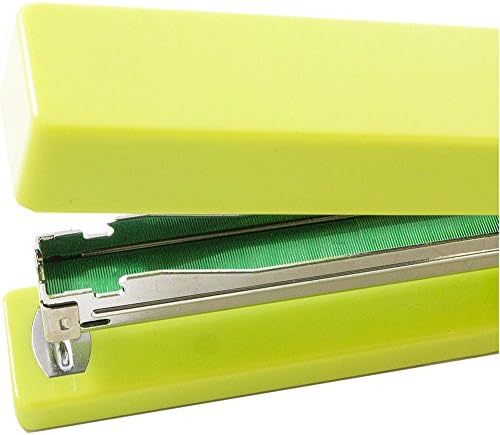 JAM PAPER Office Starter Kit - Green - Stapler, Tape Dispenser, Staples, Paper Clips & Binder Clips - 5/Pack - Image 5