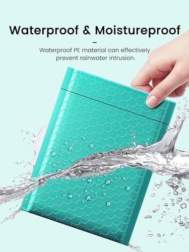 GSSUSA Teal Bubble Mailers 6x10" 500 Pack Padded Envelopes Self Seal - Image 5