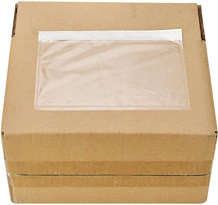 9527 Product 6" x 9" Clear Adhesive Top Loading Packing List Clear Shipping Pouches, Mailing/Shipping Label Envelopes (1000 Pack) by 9527+Product