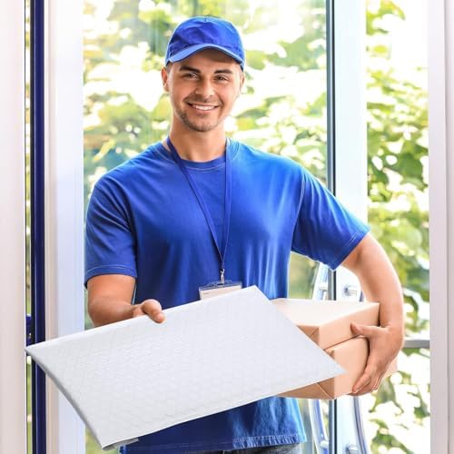 Fuxury Bubble Mailers 10.5x16" White Padded Envelopes 3750Pack Bulk Pallet - Image 6