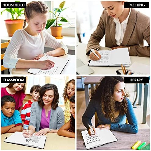 24 Pack Journal Notebook for Work, Feela Business Notebook Bulk Hardcover Lined Writing Journal with Pen Holder for Men Women Note Taking, with 24 Black Pens, 120 GSM, 5.1”x8.3”, A5, Black - Image 7