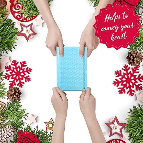 Metronic Bubble Mailers 4x8 Inch 800 Pack Light Blue Bubble Envelopes - Image 6
