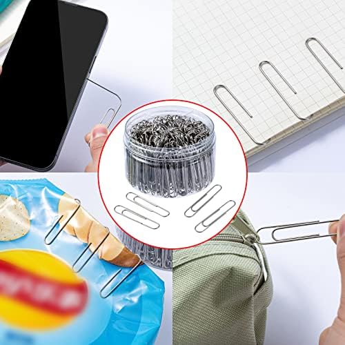 Colored Jumbo Paper Clips, 2 Inch (50 mm), 300pcs - Image 4
