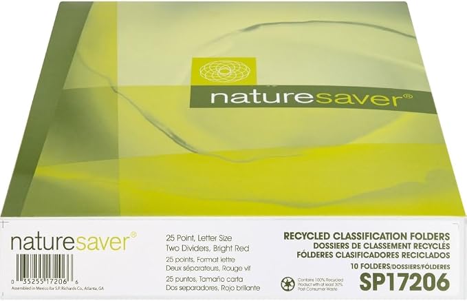 SP17206 Classification Folders, 2-Inch Exp, 2 Dvdrs,Letter,10/BX,BRD - Image 5
