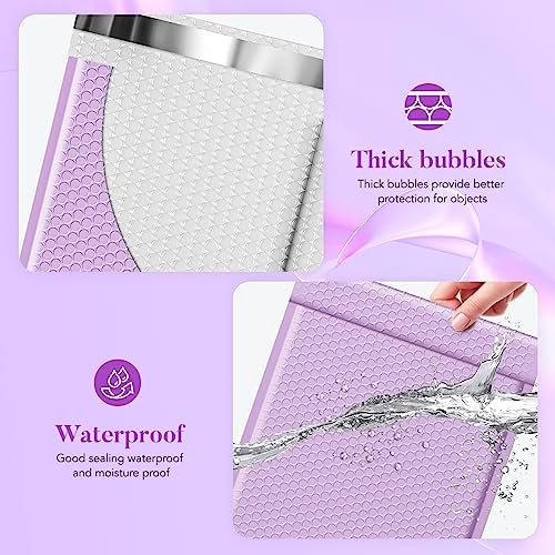 Fuxury Large Bubble Mailers 10.5x16" 40 Pack Self Seal Padded Envelopes - Image 3