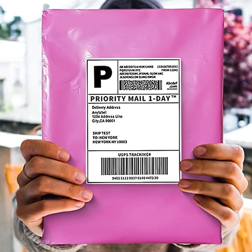 POLYSELLS 1000 pcs 10x13 Inches Pink Poly Mailers Shipping Envelopes, Strong Adhesive Sealing, Waterproof, and Tear-resistant Postal Mailing Bags for Clothing, Books, and Accessories - Image 6