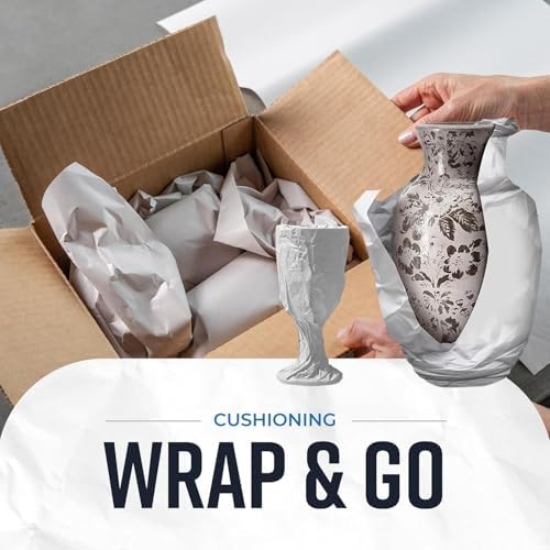 Bryco Goods Newsprint Packing Paper Sheets for Moving - 5lb - 160 Sheets of Newspaper Paper - Must Have in Your Moving Supplies - 27" x 17" - Made in USA - Image 3