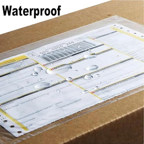 7.5x5.5 Packing List Mailing Envelopes Shipping Envelopes Packing List Clear Adhesive Shipping Label Sleeves Shipping Supplies for Small Businesses(2000 Pcs) - Image 5