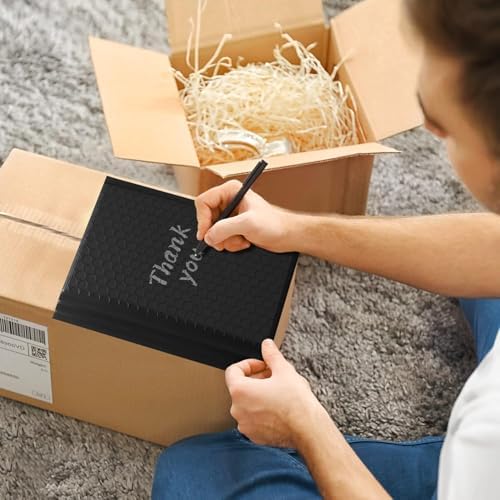 Metronic Bubble Mailers 6x10 Inch 3000 Pack Black Waterproof Bubble Mailer - Image 6