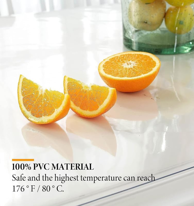 Deep Dream 2.0mm Clear Desk Cover Protector, 36×36 Inch Clear Desk Cover, Square Vinyl Desk Pad, PVC Plastic Table Cover for Office, Dresser, Night Stand, Computer & Writing Desk Tabletop - Image 6