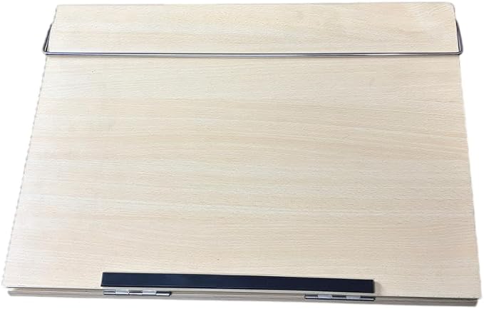 Writing Table top Small Size 12 * 16 inch 10 mm Thick Adjustable Wooden Drawing Board, Light Beech Color - Image 7