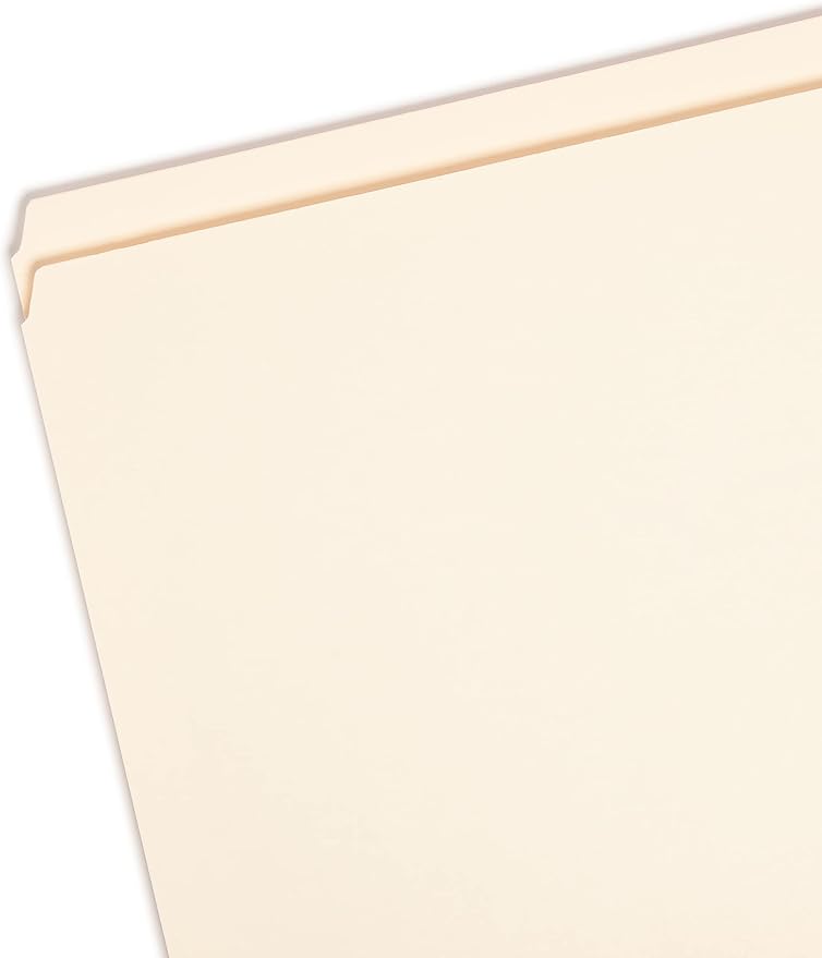 Smead File Folder, Reinforced Straight-Cut Tab (Not Undercut), Legal Size, Manila, 100 per Box (15310) - Image 2