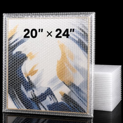 Dunzoom 10 Pack 20 * 24 Inch Extra Large Bubble Pouches, Non-adhesive Strip by Dunzoom