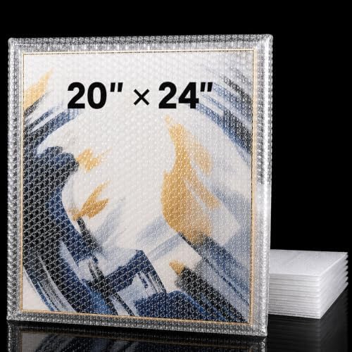 Dunzoom 5 Pack 20 * 24 Inch Extra Large Bubble Pouches, Non-adhesive Strip by Dunzoom