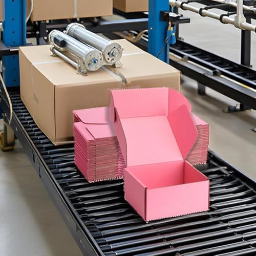 Pink Shipping Boxes 6x6x3 Inches, 20 Pack - Image 4