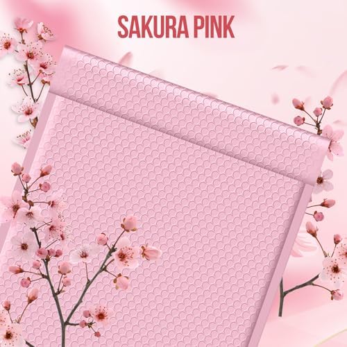 Fuxury 12x15 Bubble Mailers 40 Pack Light Pink Padded Envelopes - Image 6