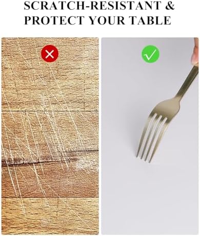 Pure White Plastic Table Cover Protector, 42" x 78" PVC Desk Pad Mat - Image 4