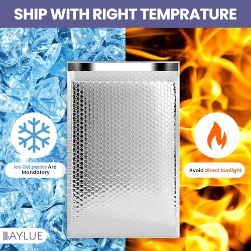Thermal Insulated Mailers 8.5x11, Cold Shipping Envelopes, 100 Pack - Image 3