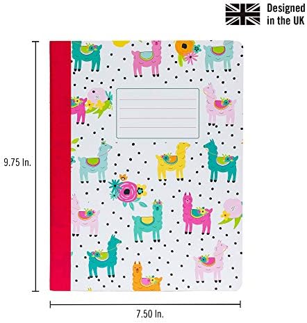 Pukka Pad, Carpe Diem Composition Notebooks - 3 Pack of Journals Featuring 140 Pages of College Ruled 80GSM Paper with Sturdy Cover Stock - 9.75 x 7.5in - Color Wash - Image 3
