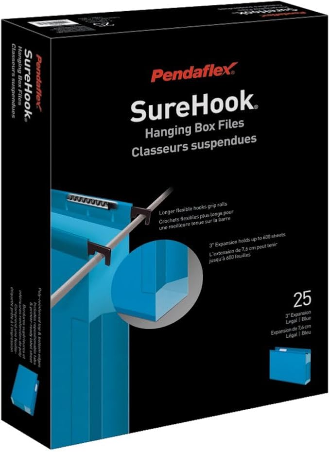 Pendaflex Hanging Files, Blue (PFX59303), Legal - Image 8