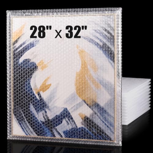 Dunzoom 10 Pack 28 * 32 Inch Extra Large Bubble Pouches, Non-adhesive Strip by Dunzoom