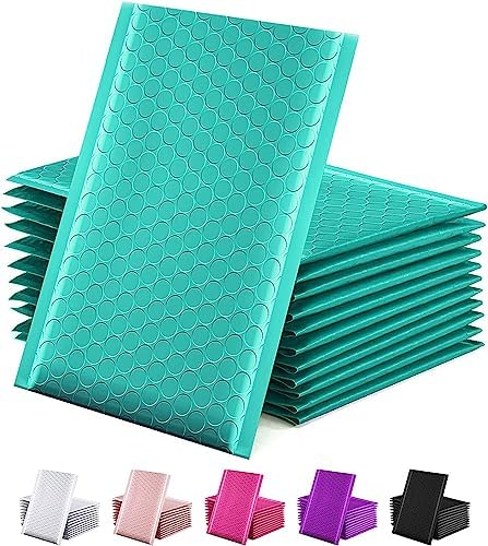 GSSUSA Teal Bubble Mailers 6x10" Padded Mailers 50Pack Shipping Bag by GSSUSA