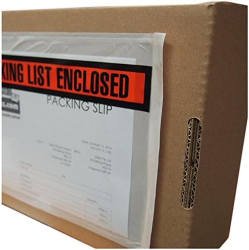 Sales4Less Packing List Envelopes 7.5" X 5.5" Pouches Invoice Enclosed Adhesive Bags Pack of 50 - Image 3