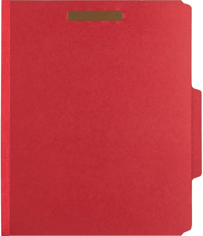 SP17206 Classification Folders, 2-Inch Exp, 2 Dvdrs,Letter,10/BX,BRD - Image 3
