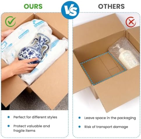 2-Pack 14”x16” Expanding Foam Packaging Bags - Image 4