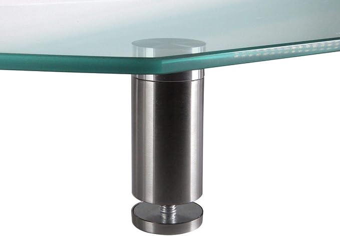 Monoprice 116356 Multimedia Riser Desktop Monitor Stand - Clear Glass, Large 30.8 x 11 Inches - Workstream Collection, 30.8" x 11.0" - Image 4