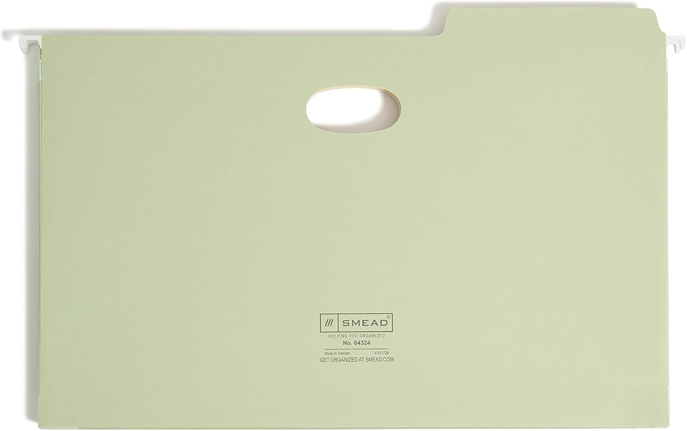 Smead FasTab Hanging Pocket with TUFF Construction and Full-Height Gusset, 5-1/4" Expansion, 1/3-Cut Built-in Tab, Legal Size, Moss, 9 per Box (64324) - Image 7
