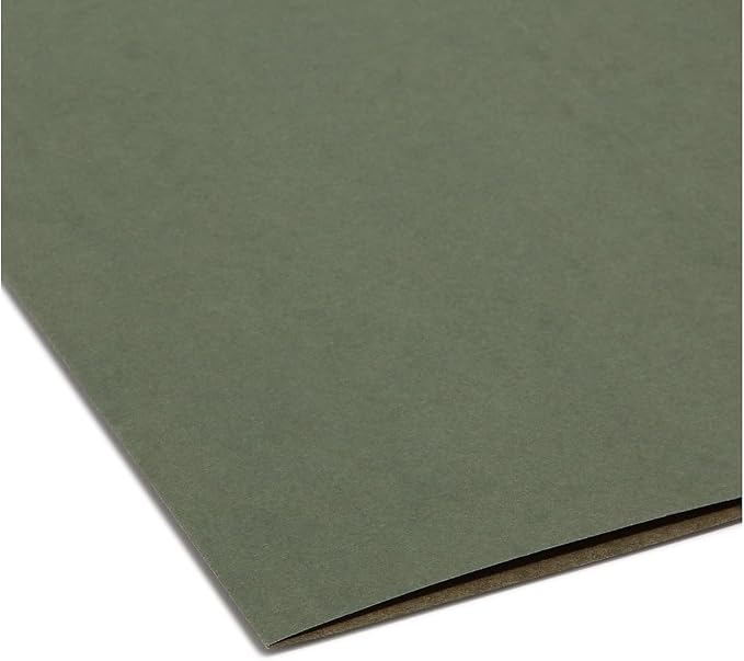 Smead Hanging File Folder, No Tabs, Letter Size, Standard Green, 25 per Box (64010) - Image 4