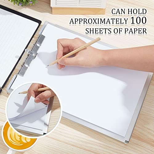 Henoyso 8 Pcs Aluminum Storage Clipboards Bulk Letter Size Form Holders - Image 4