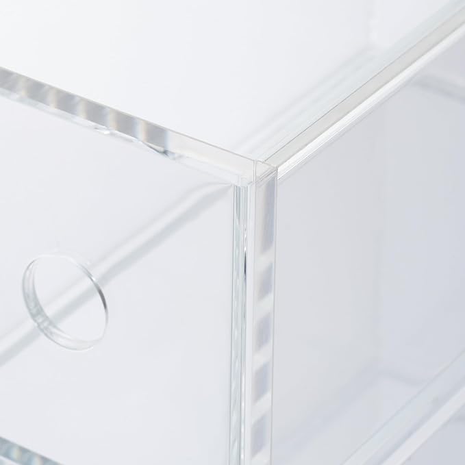 Muji Acrylic 3-Drawer Storage Box, 8.7 cm Width x 17 cm Depth x 25.2 cm Height - Image 8